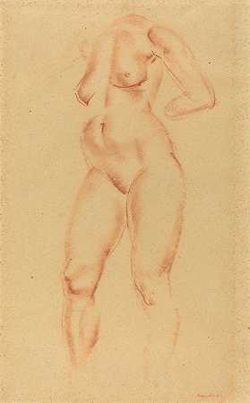 威廉·莱姆布鲁克的《裸体》