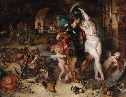 彼得·保罗·鲁本斯（Peter Paul Rubens）的《战争归来，战神被维纳斯解除武装》