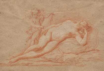 乔瓦尼·巴蒂斯塔·西普里亚尼的《与丘比特躺在一起的裸体》