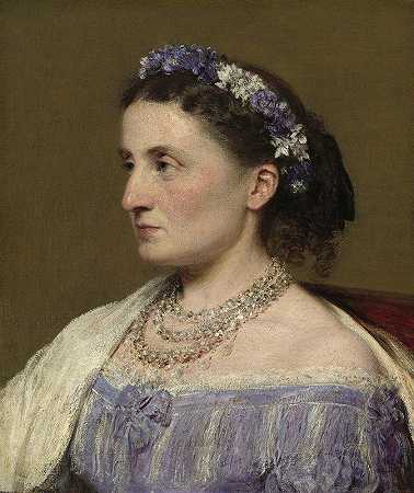 亨利·范丁·拉图尔的《菲茨·詹姆斯公爵夫人》