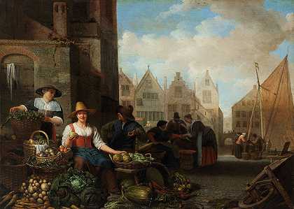 Hendrik Martensz的《蔬菜市场》