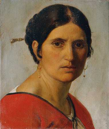 约瑟夫·马蒂亚斯·冯·特伦克瓦尔德的《意大利农妇》