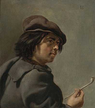 Jan Van Bijlert的《吸烟者》
