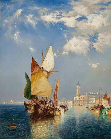托马斯·莫兰的《威尼斯大运河》