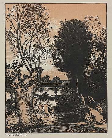 Auguste Louis Lepère的《夏日之夜》