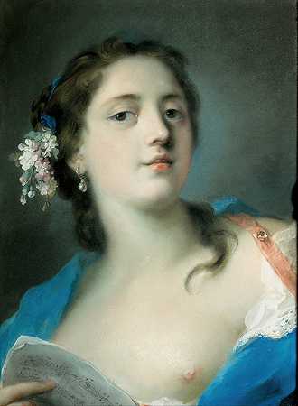 “歌手福斯蒂娜·博尔多尼（1697-1781），罗莎尔巴·卡里拉配乐
