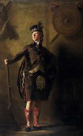 亨利·雷伯恩爵士《格伦加里的阿拉斯泰尔·拉纳尔德森·麦克唐纳上校（1771-1828）》
