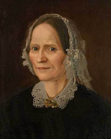 阿马尔杜斯·尼尔森的艺术家母亲肖像
