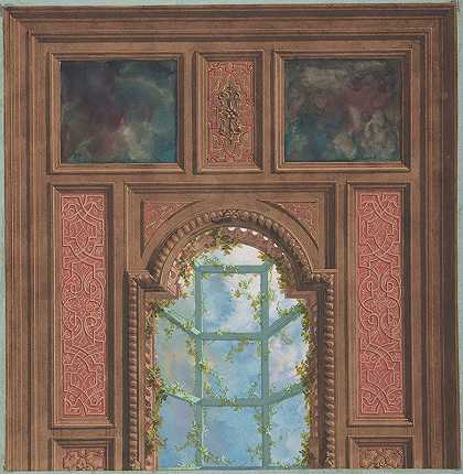 Jules Edmond Charles Lachaise的《围裙天花板设计》
