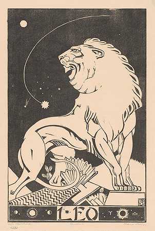 亨利·范德斯托克的《十二生肖狮子》
