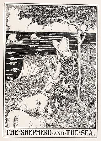 珀西·J·比林赫斯特的《牧羊人与海》