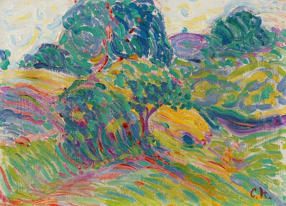 科特·赫曼的《普雷茨菲尔德附近的风景》