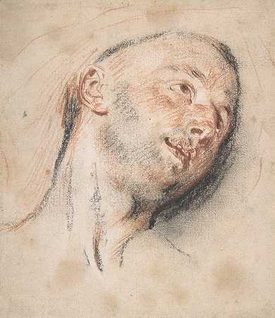 让-安托万·瓦托的《男人的头像》