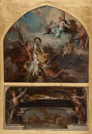 亨利·利奥波德·莱维《圣丹尼斯的复活与神化》
