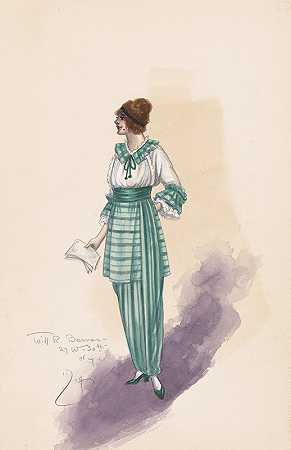 威尔·R·巴恩斯的“女性服装设计”
