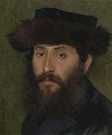 伊西多·考夫曼（Isidor Kaufmann）的《一个男人的肖像》