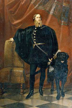 卡尔·西奥多·冯·皮洛蒂的《János Graf Pálffy ab Erdöd》（1829–1908）