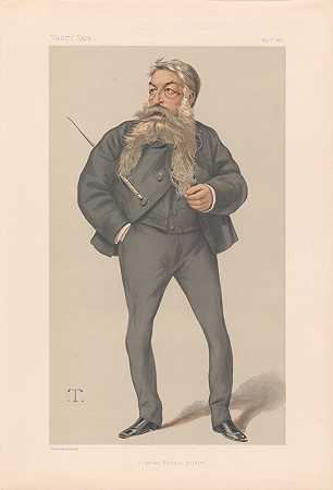 “名利场-艺术家”，法国画家，M.让·路易斯·欧内斯特·梅索尼尔，1880年5月1日，Théobald Chartran著