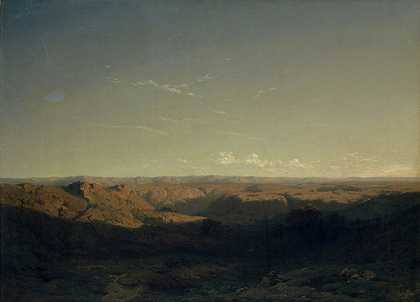 亚历山大·卡拉姆的《南方山景》