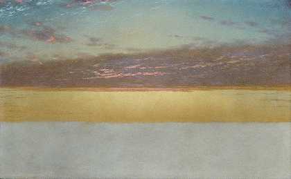 约翰·弗雷德里克·肯塞特的《日落的天空》