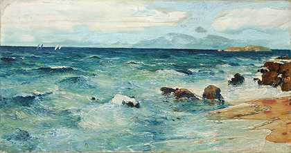 Rudolf Löw的《海岸风景》
