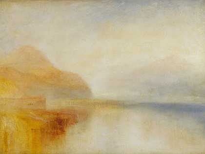 约瑟夫·马洛德·威廉·透纳（Joseph Mallord William Turner）的《因弗恩湖因弗瑞码头——早晨》