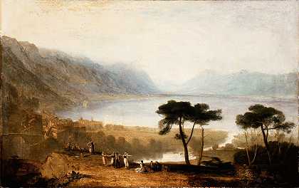 约瑟夫·马洛德·威廉·透纳《蒙特勒的日内瓦湖》