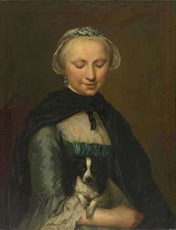 “安托瓦内特·梅泰尔的肖像，路易·梅泰尔最老的姐姐，乔治·范德米恩