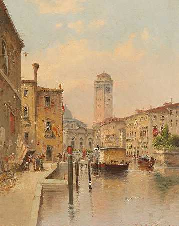 卡尔·考夫曼的《威尼斯大运河》
