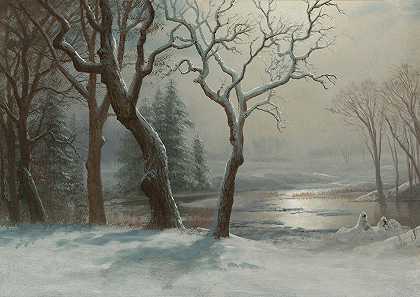 阿尔伯特·比尔斯塔特的《优胜美地的冬天》
