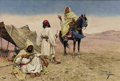 朱利奥·罗萨蒂的《沙漠游牧者》