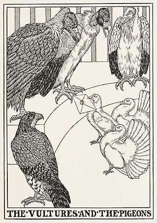 珀西·J·比林赫斯特的《秃鹫与鸽子》