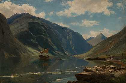 阿马尔杜斯·尼尔森（Amaldus Nielsen）的《Sognefjord》