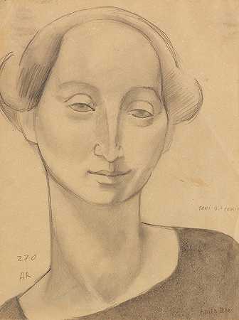 安妮塔·雷伊的《女性肖像，托妮·乌德的表妹》