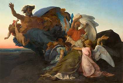 亚历山大·卡巴内尔的《摩西之死》