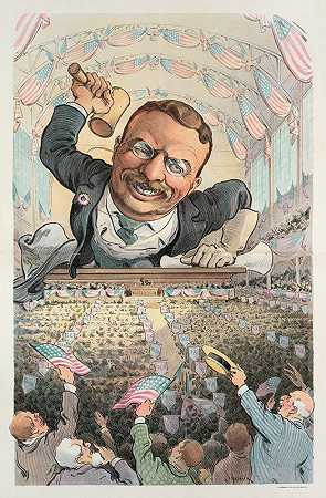 “芝加哥，1904年6月21日——”所有支持提名的人都会说“是！”