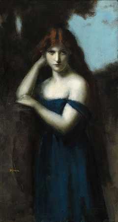 让·雅克·亨纳的《站立的女人》