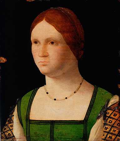弗朗西斯科·比索洛的《年轻女人的肖像》