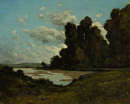 亨利·约瑟夫·哈皮涅斯的《内弗斯的卢瓦尔河》
