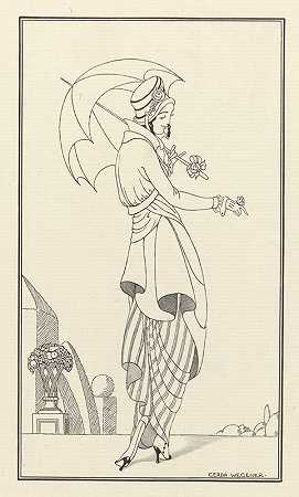 《巴黎服装与时尚杂志》，1914年，第158期，格达·韦格纳