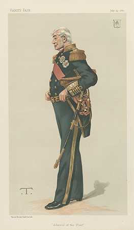 “名利场军事和海军舰队上将”，亚历山大·米尔恩爵士，1882年7月29日，作者：Théobald Chartran