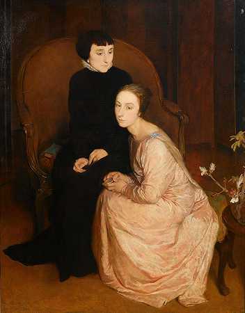 格林·沃伦·菲尔波特的《艺术家的姐妹》