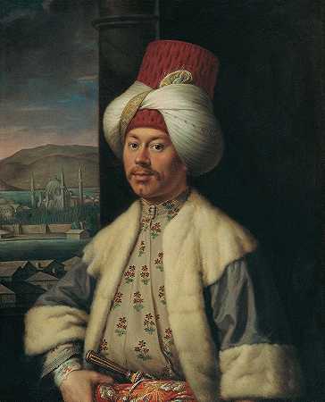 安托万·德·法夫雷的《一个穿着土耳其服装的欧洲人》