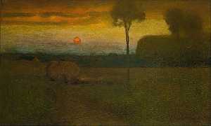 乔治·英尼斯的《风景（晚间风景）》