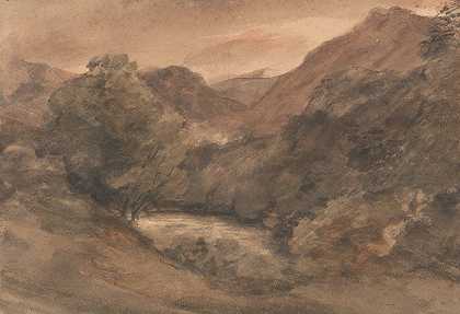 约翰·康斯特布尔（John Constable）1806年10月1日《博罗代尔-晴天之后的夜晚》