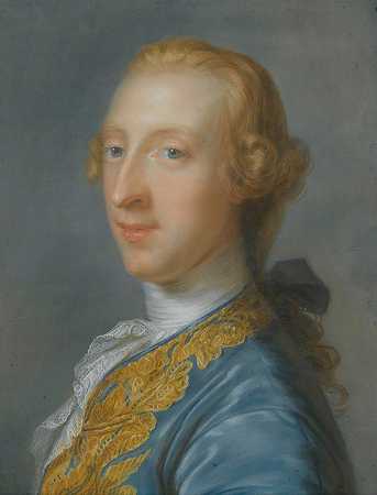 凯瑟琳·里德的《托马斯·布鲁德内尔肖像，后来的布鲁德内尔·布鲁斯，第一代艾尔斯伯里伯爵（1729-1814）》