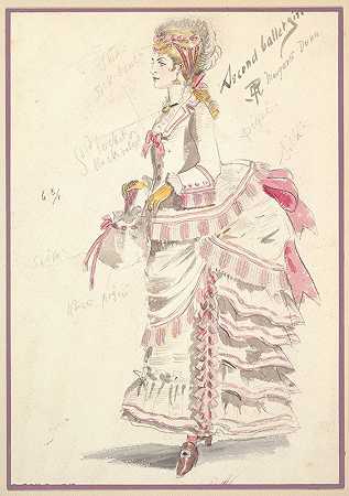 珀西·安德森的“第二芭蕾舞女郎服装设计”