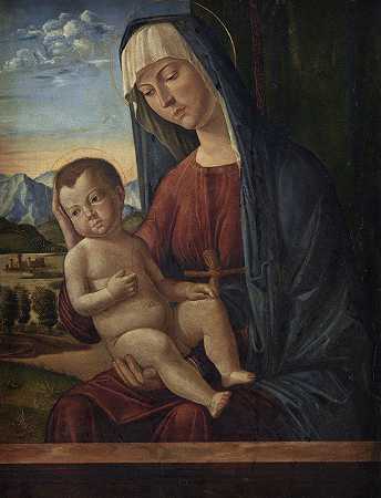 乔瓦尼·巴蒂斯塔·西玛·达·科内格里亚诺的《麦当娜与孩子》