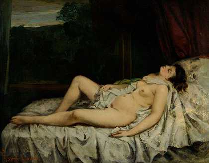 古斯塔夫·库尔贝的《睡裸体》