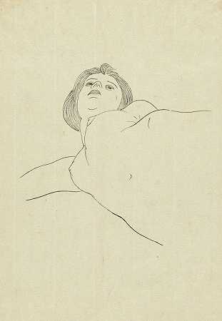 阿南达·K·库马拉斯瓦米的《躺着的裸女》